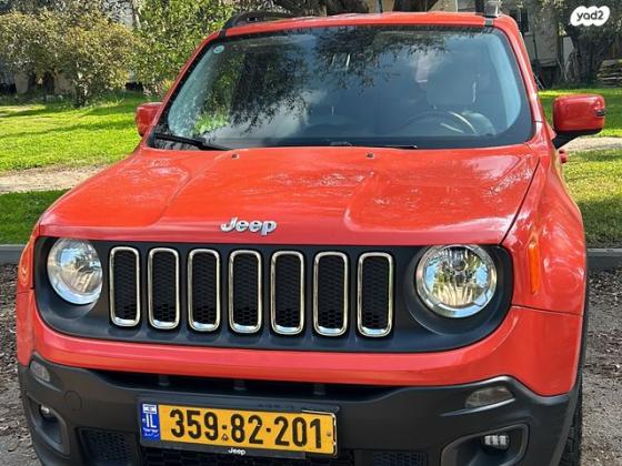 ג'יפ / Jeep רנגייד Longitude אוט' 1.4 (140 כ"ס) בנזין 2018 למכירה בתל אביב יפו