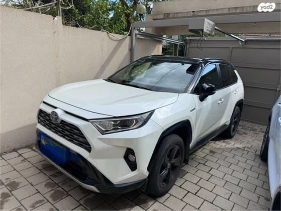 טויוטה RAV4 הייבריד E-motion Sky הייבריד אוט' 2.5 (178 כ''ס) בנזין 2021 למכירה בהוד השרון