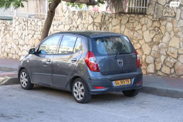 יונדאי i10 Inspire ידני 1.1 (69 כ''ס) בנזין 2011 למכירה במודיעין עילית