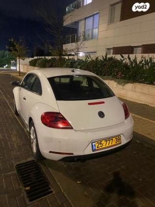 פולקסווגן חיפושית החדשה Beetle אוט' 1.2 (105 כ"ס) [2013-2016] בנזין 2016 למכירה בתל אביב יפו