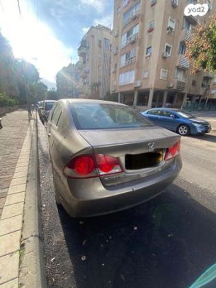 הונדה סיוויק סדאן החדשה LS אוט' 1.8 (140 כ''ס) בנזין 2008 למכירה בפתח תקווה