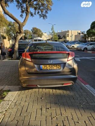 הונדה סיוויק האצ'בק החדשה Comfort אוט' 1.8 (142 כ''ס) בנזין 2013 למכירה בירושלים