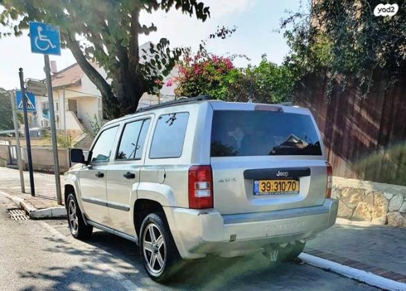 ג'יפ / Jeep פטריוט 4X4 Sport אוט' 2.4 (170 כ''ס) בנזין 2009 למכירה בקרני שומרון