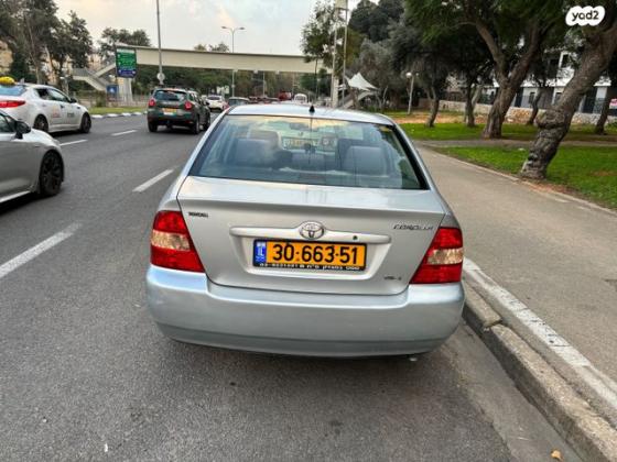 טויוטה קורולה GLI אוט' 1.6 (110 כ''ס) בנזין 2004 למכירה בתל אביב יפו