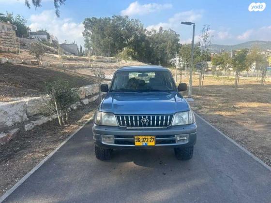 טויוטה לנד קרוזר פרדו ארוך 4X4 Luxury אוט' דיזל 8 מק' 3.0 (125 כ''ס) דיזל 2000 למכירה בבית שמש