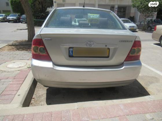 טויוטה קורולה Sun אוט' 1.6 (110 כ''ס) בנזין 2005 למכירה בבית שמש