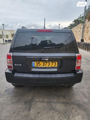 ג'יפ / Jeep פטריוט 4X4 Sport אוט' 2.4 (170 כ''ס) בנזין 2010 למכירה בדבוריה