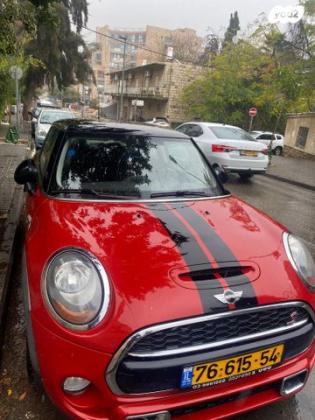 מיני קופר Pepper-S אוט' 3 דל' 2.0 (192 כ"ס) בנזין 2015 למכירה בירושלים