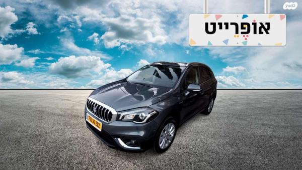 סוזוקי SX4 קרוסאובר GLX אוט' הייבריד 1.4 (129 כ"ס) בנזין 2021 למכירה ב