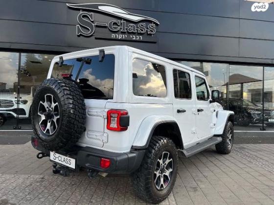 ג'יפ / Jeep רנגלר ארוך 4X4 Rubicon אוט' בנזין 5 דל' 2.0 (270 כ''ס) ק'-2 בנזין 2019 למכירה בתל אביב יפו