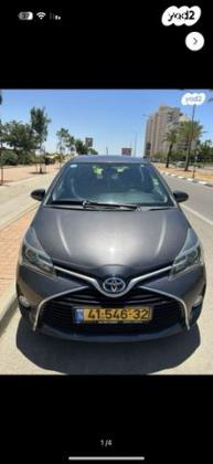 טויוטה יאריס הייבריד Hybrid אוט' 1.5 (74 כ''ס) בנזין 2015 למכירה באשדוד