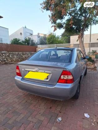 טויוטה קורולה GLI אוט' 1.6 (110 כ''ס) בנזין 2004 למכירה ברחובות