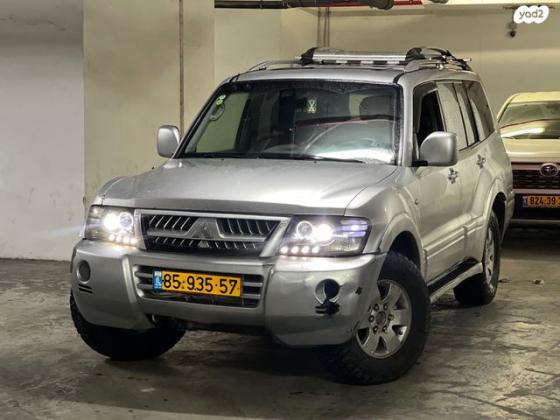 מיצובישי פג'רו ארוך 4X4 Dakar אוט' דיזל 7 מק' 3.2 (160 כ''ס) דיזל 2005 למכירה בירושלים