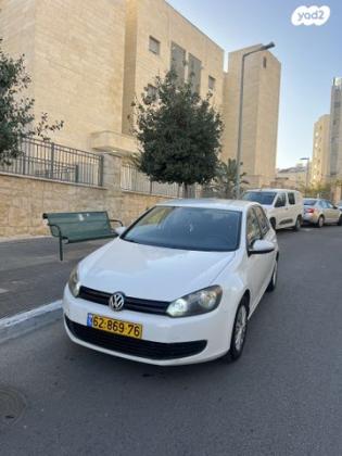 פולקסווגן גולף Trendline אוט' 5 דל' 1.4 (122 כ"ס) [2008-2013] בנזין 2011 למכירה בירושלים