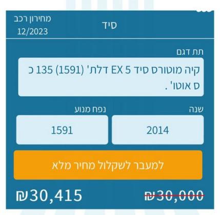 קיה סיד / CEED LX סטיישן אוט' 1.6 (135 כ''ס) בנזין 2014 למכירה באשקלון