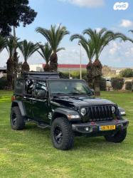 ג'יפ / Jeep רנגלר ארוך 4X4 Unlimited Sport אוט' 2.0 (272 כ''ס) בנזין 2019 למ