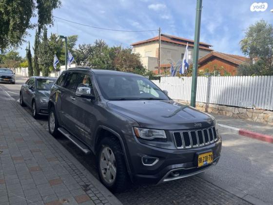 ג'יפ / Jeep גרנד צ'ירוקי 4X4 Overland אוט' 3.6 (282 כ''ס) בנזין 2014 למכירה בגני תקווה