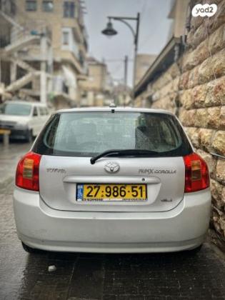 טויוטה קורולה RUN-X GLI אוט' 1.6 (110 כ"ס) בנזין 2003 למכירה בירושלים