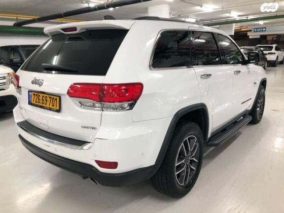 ג'יפ / Jeep גרנד צ'ירוקי 4X4 Limited אוט' 5 מק' 3.6 (286 כ''ס) ק'-2 בנזין 2019 למכירה בהרצליה