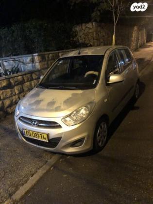 יונדאי i10 Inspire אוט' 1.1 (69 כ"ס) בנזין 2011 למכירה בירושלים