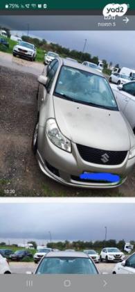 סוזוקי SX4 GLX סדאן אוט' 1.6 (107 כ''ס) בנזין 2008 למכירה בראש העין