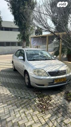 טויוטה קורולה GLI אוט' 1.6 (110 כ''ס) בנזין 2003 למכירה בקרית אתא