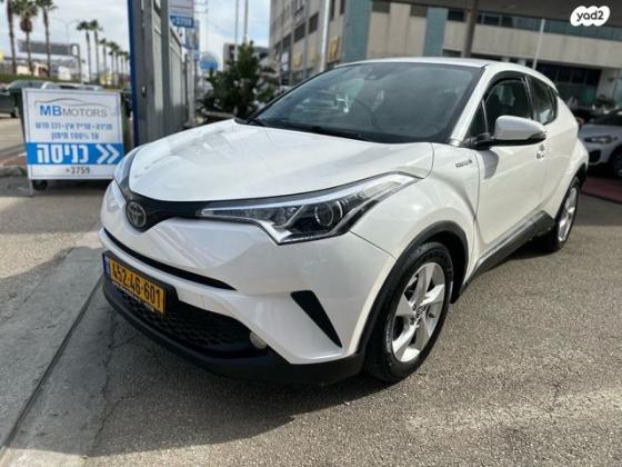 טויוטה C-HR City הייבריד אוט' 1.8 (98 כ"ס) בנזין 2018 למכירה בחיפה