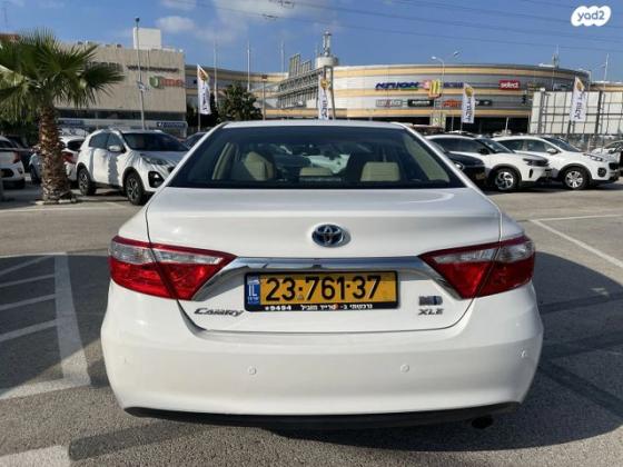 טויוטה קאמרי XLE הייבריד אוט' 2.5 (158 כ"ס) בנזין 2016 למכירה ב