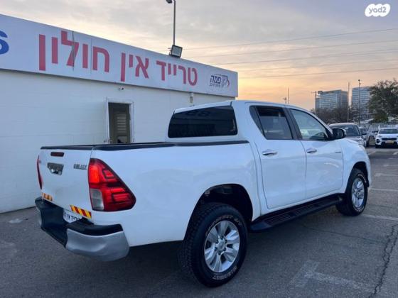 טויוטה היילקס 4X4 4X4 Adventure דאבל קבינה אוט' דיזל 2.4 (150 כ''ס) דיזל 2019 למכירה בחולון