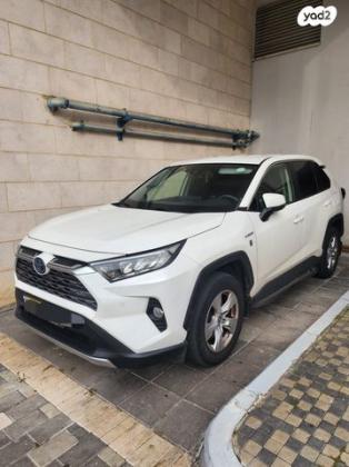 טויוטה RAV4 הייבריד E-xperience הייבריד 5 דל' אוט' 2.5 (178 כ''ס) בנזין 2020 למכירה בנהריה