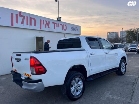 טויוטה היילקס 4X4 4X4 Adventure דאבל קבינה אוט' דיזל 2.4 (150 כ''ס) דיזל 2019 למכירה בחולון