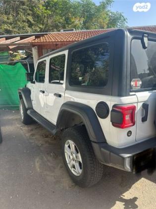 ג'יפ / Jeep רנגלר ארוך 4X4 Sport S אוט' 2.0 (272 כ''ס) ק'-2 בנזין 2021 למכירה ברמת גן