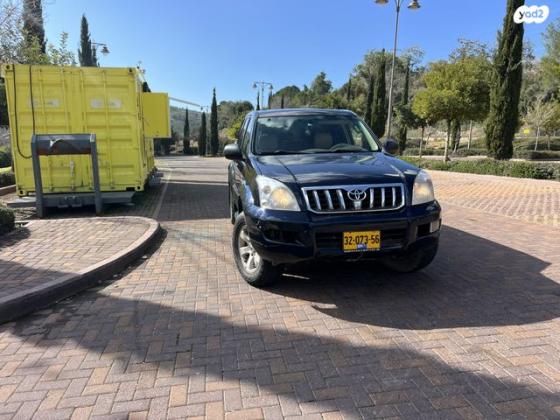 טויוטה לנד קרוזר ארוך 4X4 Luxury אוט' דיזל 8 מק' 3.0 (166 כ''ס) דיזל 2004 למכירה בירושלים