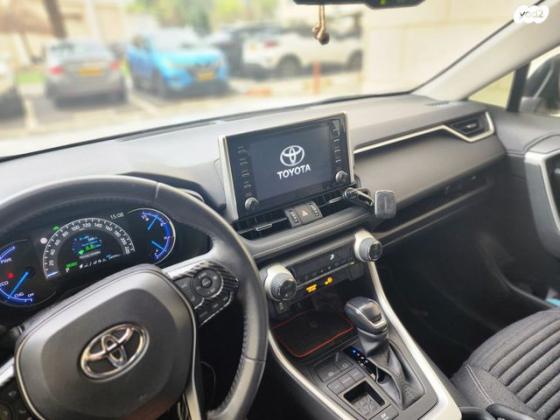 טויוטה RAV4 הייבריד E-xperience הייבריד 5 דל' אוט' 2.5 (178 כ''ס) בנזין 2020 למכירה בנהריה