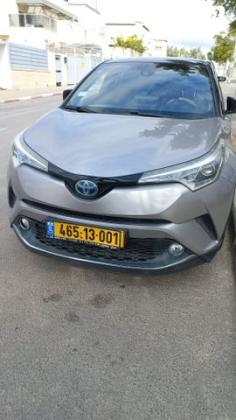 טויוטה C-HR Chic הייבריד אוט' 1.8 (98 כ"ס) בנזין 2019 למכירה בבאר שבע