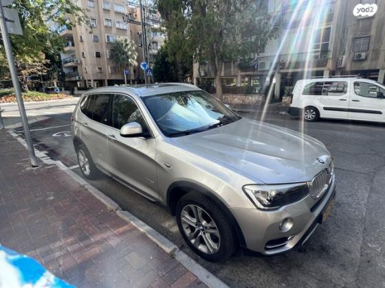 ב.מ.וו X3 4X4 XDRIVE28I X-Line אוט' 2.0 (245 כ''ס) בנזין 2015 למכירה ברמלה