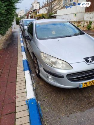 פיג'ו 407 SR אוט' 2.0 (143 כ''ס) בנזין 2008 למכירה ברמת גן