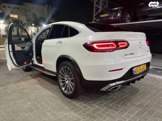 מרצדס GLC-Class קופה 4X4 GLC300E AMG Plus קופה הייב' אוט' 2.0 (333 כ"ס) היברידי חשמל / בנזין 2021 למכירה בקרית מוצקין