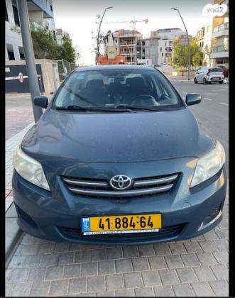 טויוטה קורולה GLI רובוטית 1.6 (124 כ"ס) בנזין 2008 למכירה ברעננה