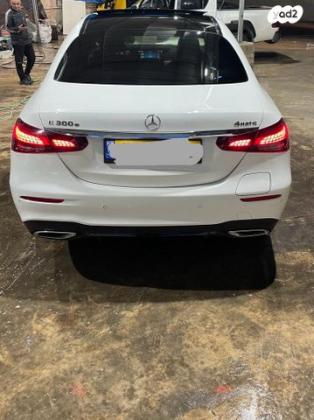 מרצדס E-Class 4X4 E300E AMG Line הייבריד אוט' 2.0 (211 כ''ס) היברידי חשמל / בנזין 2021 למכירה באום אל פחם