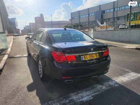 ב.מ.וו סדרה 7 740LI אוט' 3.0 (326 כ"ס) בנזין 2011 למכירה בחיפה