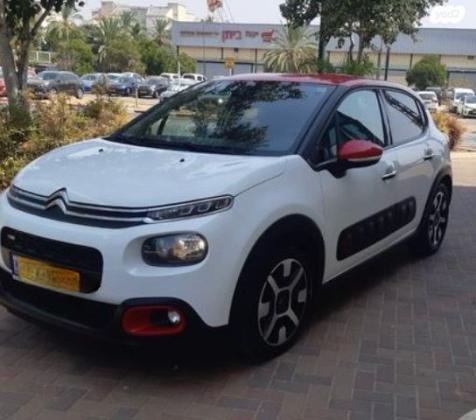 סיטרואן C3 Shine PK אוט' 1.2 (110 כ"ס) בנזין 2017 למכירה בגבעת שמואל