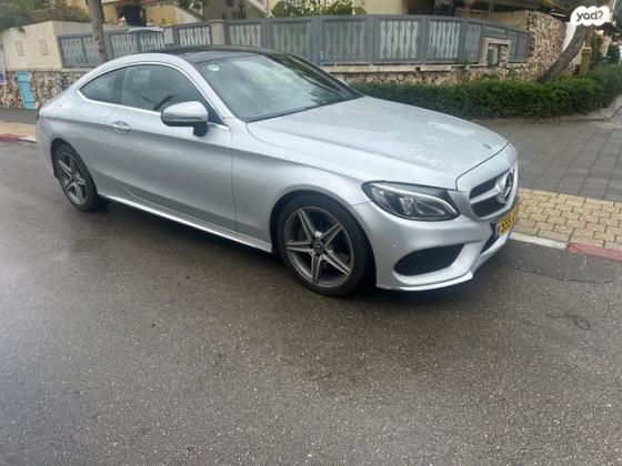 מרצדס C-Class קופה / קבריולט C300 AMG אוט' 2.0 (245 כ"ס) בנזין 2018 למכירה בתל אביב יפו