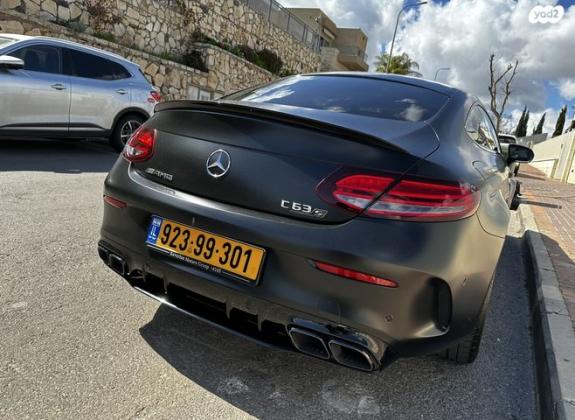 מרצדס C-Class קופה / קבריולט AMG C63 S אוט' 4.0 (510 כ"ס) בנזין 2020 למכירה בכרמיאל