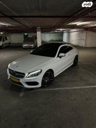 מרצדס C-Class קופה / קבריולט C180 AMG אוט' 1.6 (156 כ"ס) בנזין 2016 למכירה בראשון לציון