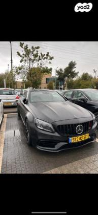 מרצדס C-Class קופה / קבריולט AMG C63 S אוט' 4.0 (510 כ"ס) בנזין 2020 למכירה בכרמיאל