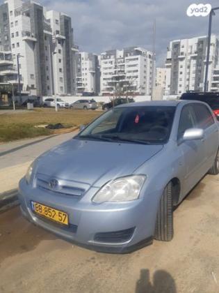 טויוטה קורולה RUN-X GLI אוט' 1.6 (110 כ"ס) בנזין 2005 למכירה באחיסמך