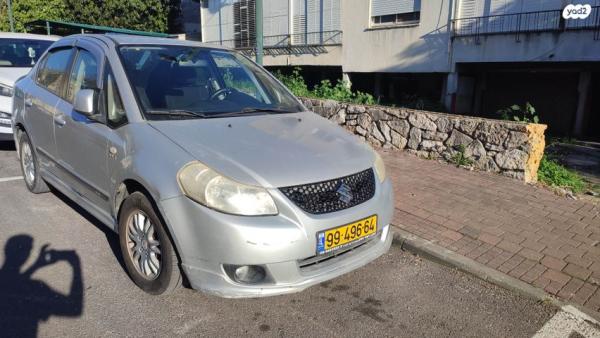 סוזוקי SX4 GLX סדאן אוט' 1.6 (107 כ''ס) בנזין 2008 למכירה בקרית אתא