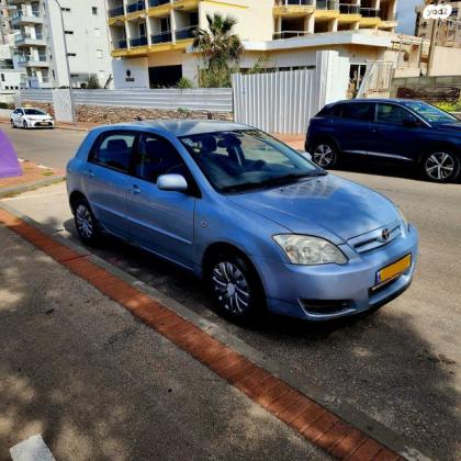 טויוטה קורולה RUN-X GLI אוט' 1.6 (110 כ"ס) בנזין 2005 למכירה באביחיל