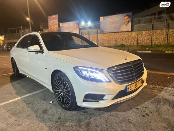 מרצדס S-Class S500 Long אוט' 4.7 (455 כ''ס) בנזין 2016 למכירה בכפר כנא